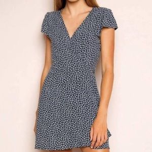 NWOT Brandy Melville Robbie Floral Wrap Dress